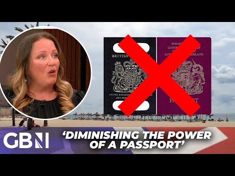 'Diminishing the power of a passport!' - GB News guest FUMES at EU plans to introduce visa for Brits
