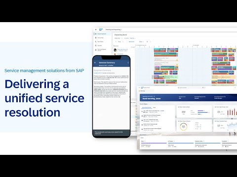 Service Management Solutions from SAP | Overview & Demo
