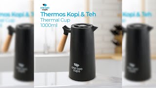 Pratinjau video produk One Two Cups Teko Termos Air Panas Vacuum Jug Flask 1L - LS-029