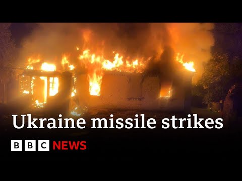 Ukraine and Russia hit by overnight attacks - BBC News