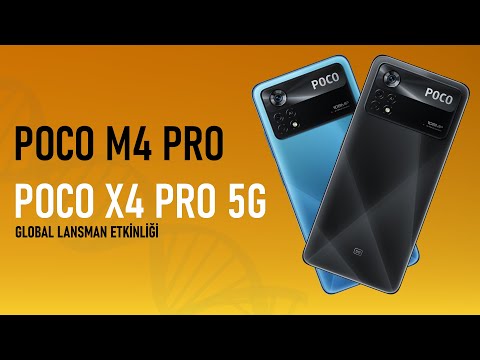 Poco X4 Pro 5G ve M4 Pro 4G Lansmanı