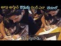 Watch: Allu Arjun teaches his son Ayyan how to fill colour