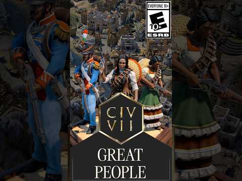 𝐆𝐫𝐞𝐚𝐭 𝐏𝐞𝐨𝐩𝐥𝐞 return in #Civ7, with a new twist...