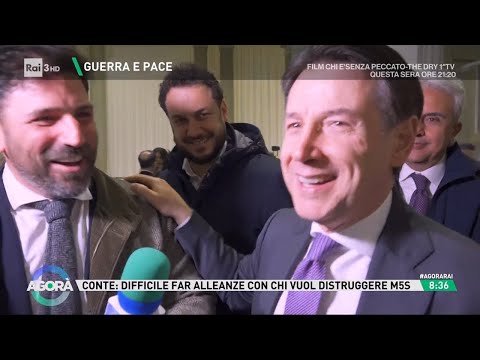 Prodi e Conte - Agorà 15/03/2024