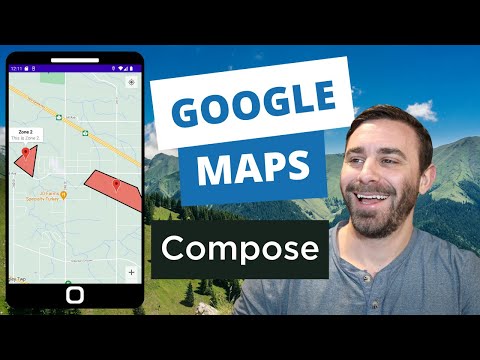Android Google Maps with Jetpack Compose 2023