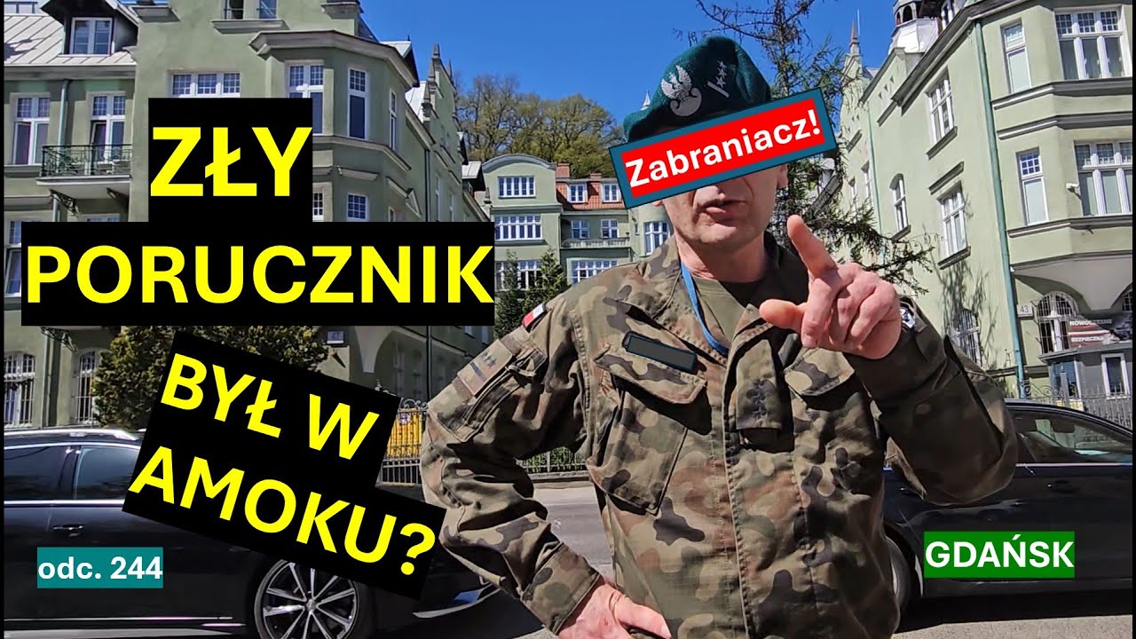 Oficer Wojska Polskiego bezprawnie nakazuje wyłączyć telefon! Jest kompletnym ignorantem? #244