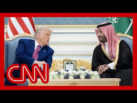 Trump arrives in Saudi Arabia, kicking off first major international trip of his second term