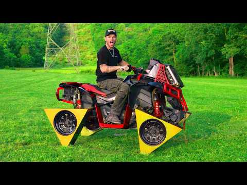 WhistlinDiesel's Wheel Experiments: From Oval to Triangle Wheels