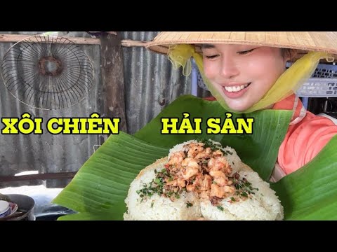 Cô Năm Cà Mau : Xôi Hải Sản Tôm Vui Lòng Con Cháu Xum Vầy