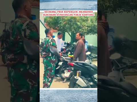 anggota tni dan panitia langsung memberhentikannya #tni #tniad #tniindonesia #bravo