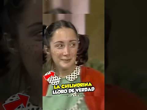 La vez que la Chilindrina lloro de Verdad 😱 #chavodel8 #Chespirito