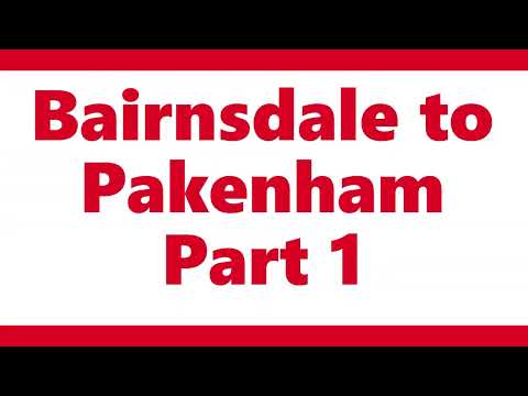 Bairnsdale to Pakenham Part 1 on a Dysons Bus