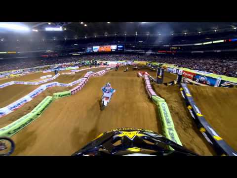 GoPro HD: Davi Millsaps Main Event 2013 Monster Energy Supercross from St. Louis 