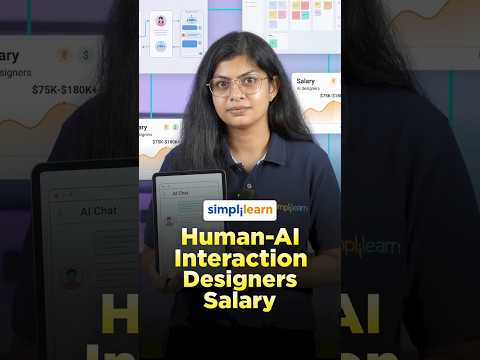 Human AI Interaction Designer Salary, Skills, & Career Path | AI Jobs 2026 | #Shorts | #Simplilearn