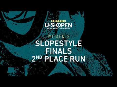 Burton U·S·Open 2020 ? Women's Slopestyle Finals Second Place Run ? Anna Gasser