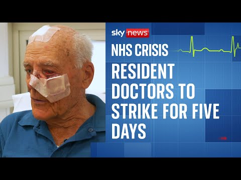 NHS Crisis: Resident doctors to strike for five days over pay