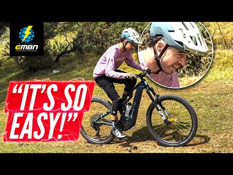 This MTB Pro Has NEVER Tried An eBike… Until NOW!