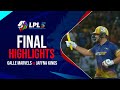 Lanka Premier League Highlights | Mendis & Rossouw lead Jaffna to glory | Final | #LPLOnStar