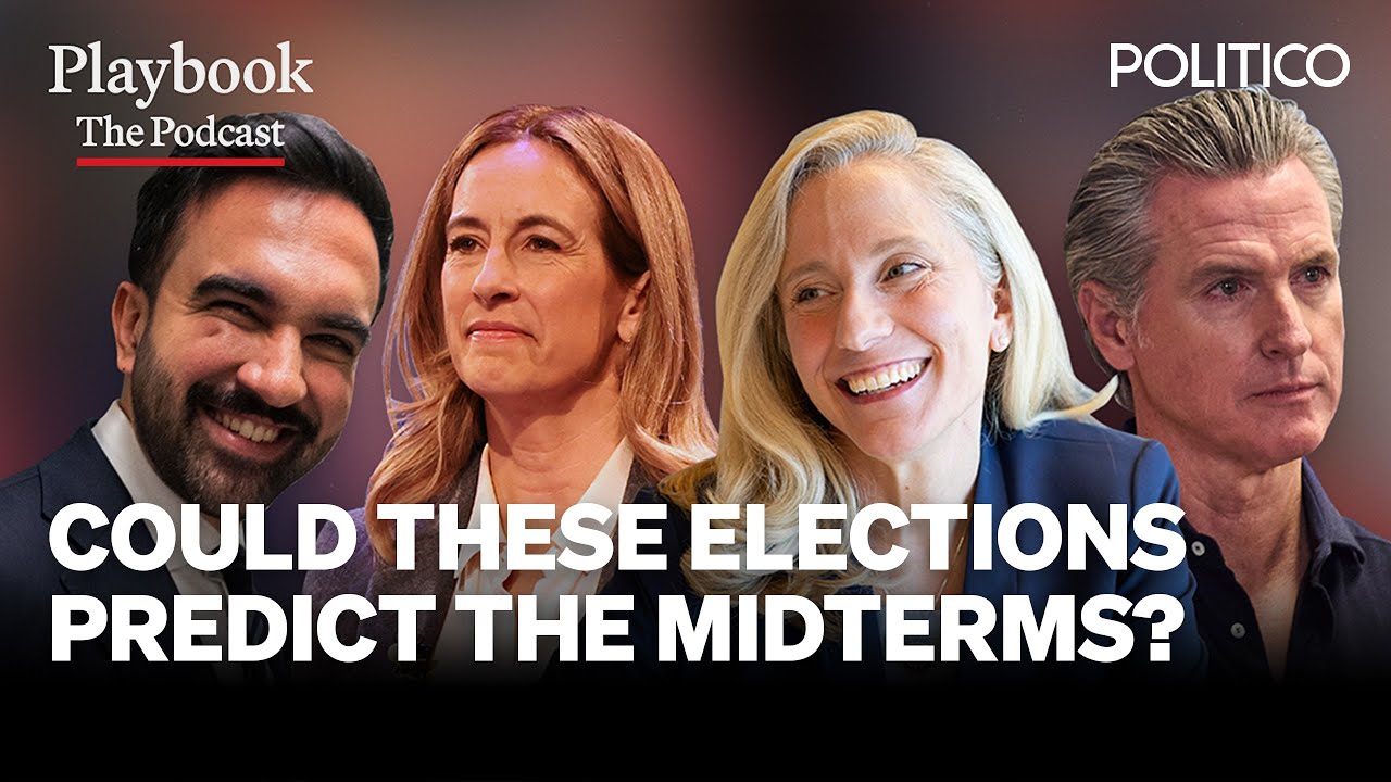 What the 2025 elections could tell us about 2026 | The Playbook Podcast