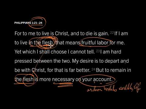 Philippians 3:2–7 // How to Live in the Flesh