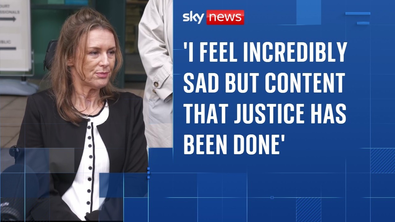 'Justice has been done’, says woman who was paralysed by her partner