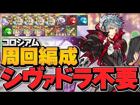 シヴァドラ不要で激ウマ報酬！四季神葵ループ周回編成！モンスターハンター重要調査クエスト コロシアム【パズドラ】