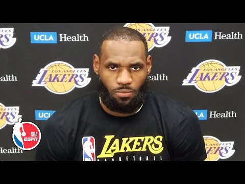 LeBron James talks Lakers’ loss, reacts to President Trump’s criticism of kneeling | NBA on ESPN