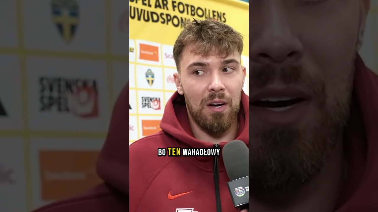 Wiśniewski po meczu szwecja - polska 3:1 #shorts