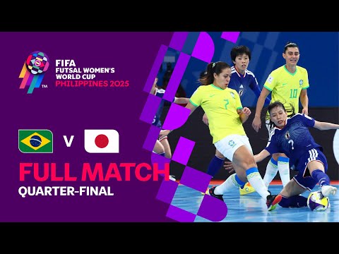 Live: Brazil v Japan | FIFA Futsal Women's World Cup Philippines 2025™