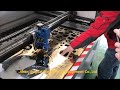 Live Focusing 130W 1.5mm Thickness Stainless Steel Co2 Metal & Non-Metal Laser Cutting Machine