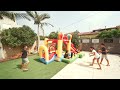 ללא מפוח-NBD3036-מתקן קפיצה מתנפח פארק ילדים - Jumpy Jump - קפיץ קפוץ
