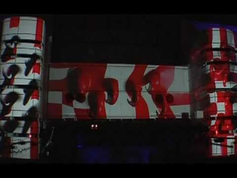 LD Systems - Gloworama New Year's Eve 2011 - 3D Projection Mapping - Houston, TX
