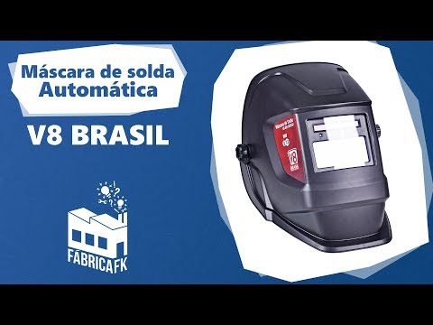 Máscara de Solda Automática CR2 com Regulagem DIN13 V8 Brasil - Vídeo explicativo