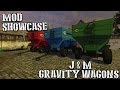 J&M 680SD Gravity Grain Wagons