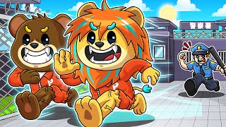 ムキムキに鍛えて超スピードでセキュリティ刑務所から脱出してみた【 ロブロックス Roblox 】