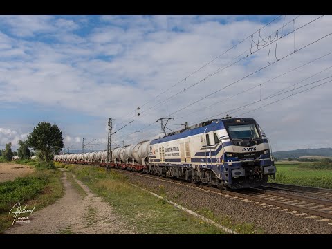 Treinen spotten bij de Duitse Noord-Zuidlijn | Train spotting on the German North-South Railway line