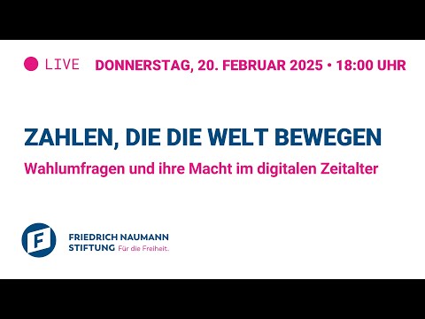 Zahlen, die die Welt bewegen