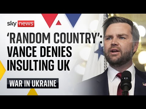 Vance criticised for 'random country' peacekeeping remark