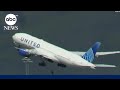United Airlines plane loses tire after takeoff