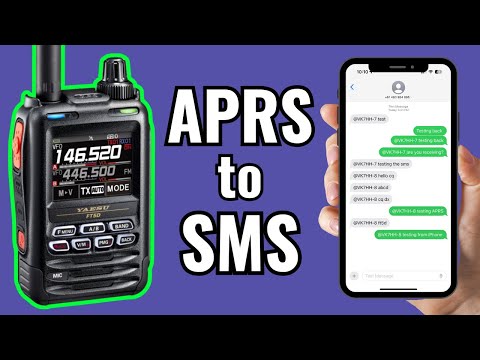 Send APRS Messages Via SMS