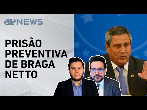 Vice de Bolsonaro é preso em inquérito de suposto golpe de Estado; Ferreira e D’Urso analisam