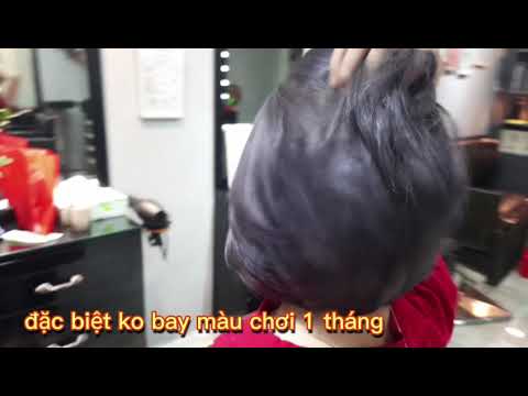 Nhuộm tóc đẹp salon Trần Liêm