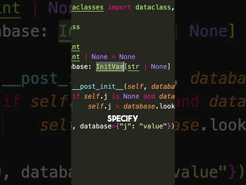 Mastering initialization variables in Python dataclasses—here’s what you need to know! 🚀