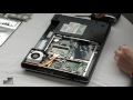 Fujitsu Siemens Amilo PA 1510 CPU replacement disassembly video, take a part, how to open
