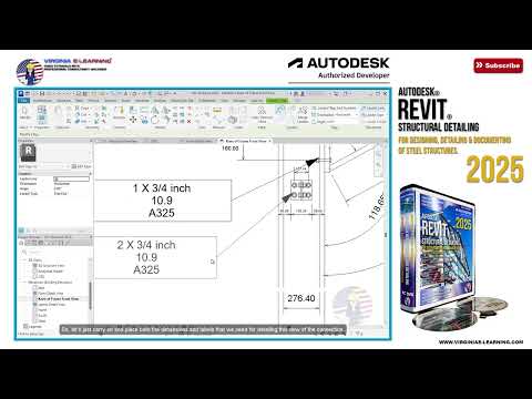 Revit Structural Detailing 2025 Tutorial | Lesson 17 | Detail Drawings.