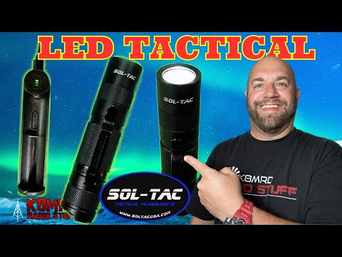 Sol-Tac Astro LED Every Day Carry Rechargeable Flashlight