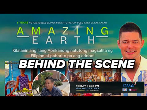 BEHIND THE SCENE/// AMAZING EARTH