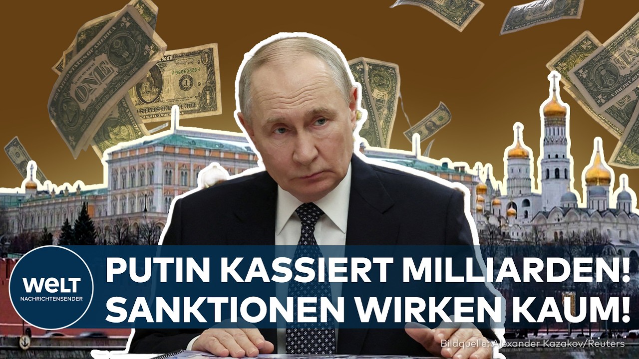 RUSSLAND: "Gewinner des Iran-Krieges" - Ölboom spült Milliarden in Putins Kriegskasse!