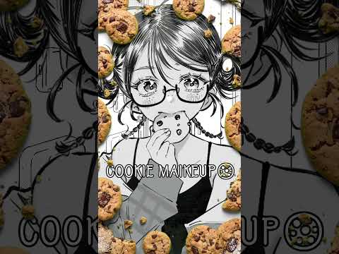 クッキーメイク🍪 #p丸様 #メイク #アニメ