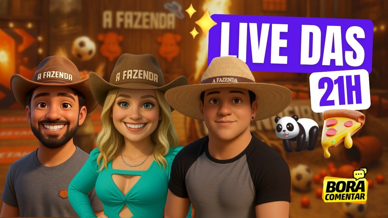 🟣 LIVE DAS 21H: RESUMO de A FAZENDA 17 com Dieguinho, Bárbara Saryne e Schuengueira AO VIVO!